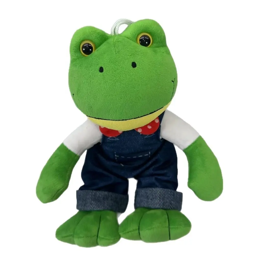 Cute Magic Expression Plush Doll 25cm Cartoon Girl Plush Frog Toy Soft Long Leg Frog Kids