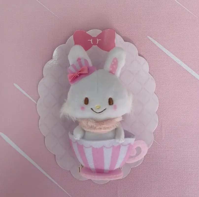 Sanrio Wish Me Mell 10th Anniversary Plush Toys Cute Cartoon Kawaii Plush Doll Badge Brooch Accessories Sweet Girl Holiday Gifts