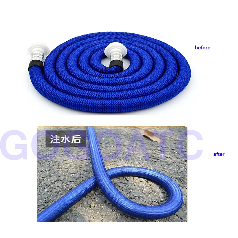 High pressure car wash water gun telescopic hose hose household multifunctional flushing car watering artifact water head nozzle