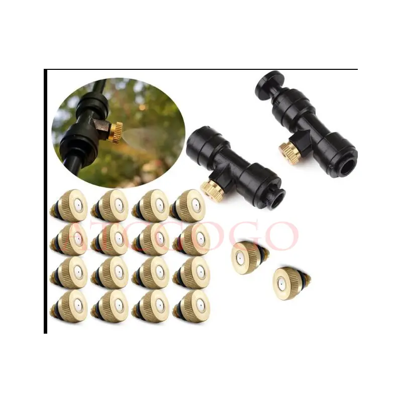 6mDIY fine cooling atomization set moisturizing water spray outdoor spray cooling system outdoor sprayer system