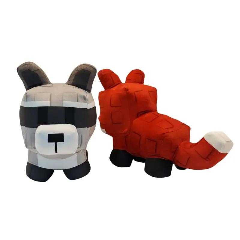 New Animals Fox Plush Toys Grow Garden Kawaii Bear Stuffed Dolls Cartoon Animals Toys Kids Baby Chlidren Birthday Gifts