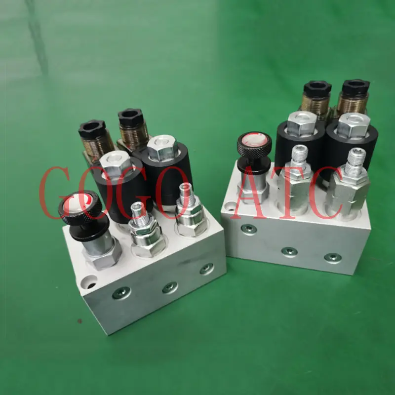 Freight elevator elevator two-speed control lifting valve descending fast turning slow speed lifting platform hydraulic station