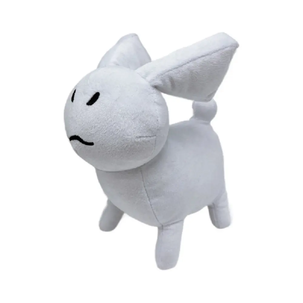 2025 New 25cm Gubby Plush White Rabbit Plush Toy Related to Fun Cartoon Games Healing Companion Plush Animals Children‘s Gifts