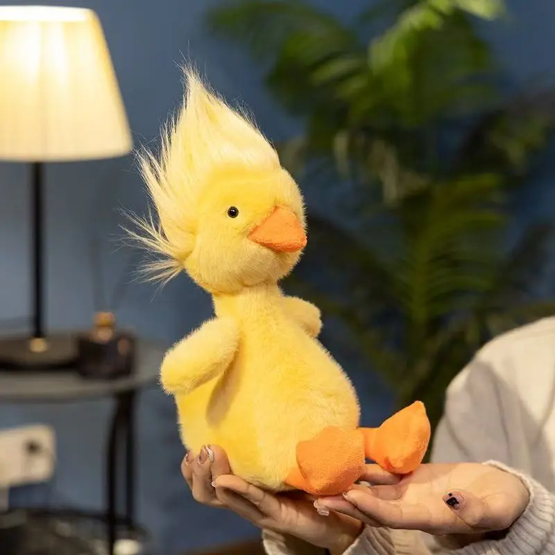 new explosive duck plush toy simulation filled plush toy cartoon anime cute pillow children's birthday gift fun doll