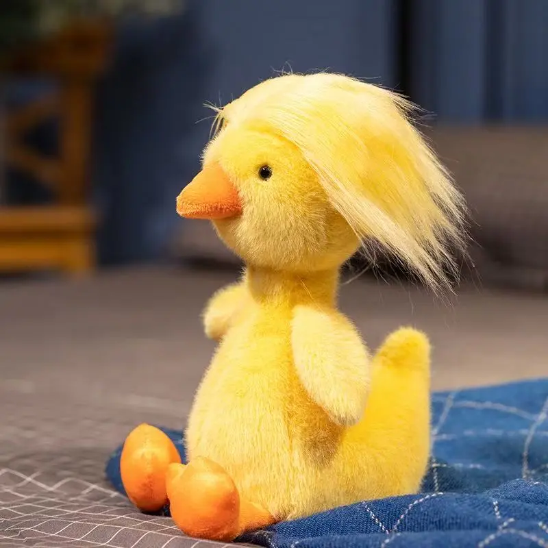 new explosive duck plush toy simulation filled plush toy cartoon anime cute pillow children's birthday gift fun doll