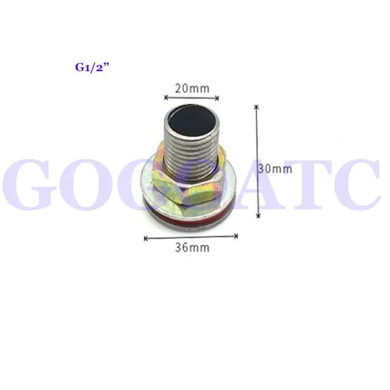 Oil drum oil tank joint interface stainless steel 1/2" water tank, water tower, pool, fast food table, steamer drain valve pipe