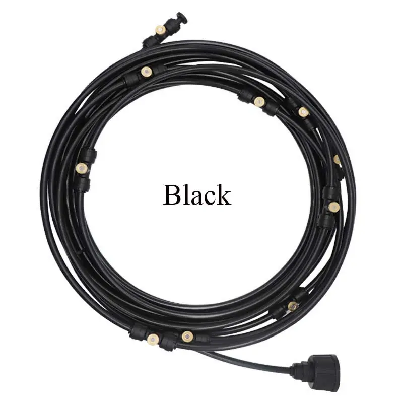 6M-18M Multiple colors outdoor garden water mist cooling system water fog system for flowers plants