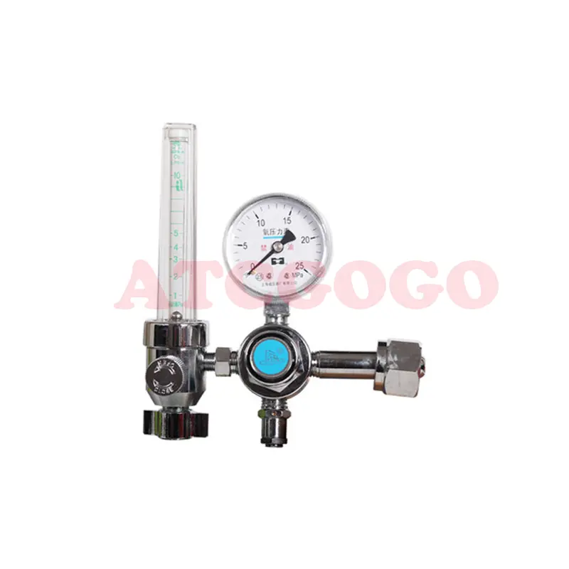 Medical oxygen pressure reducer pressure relief valve