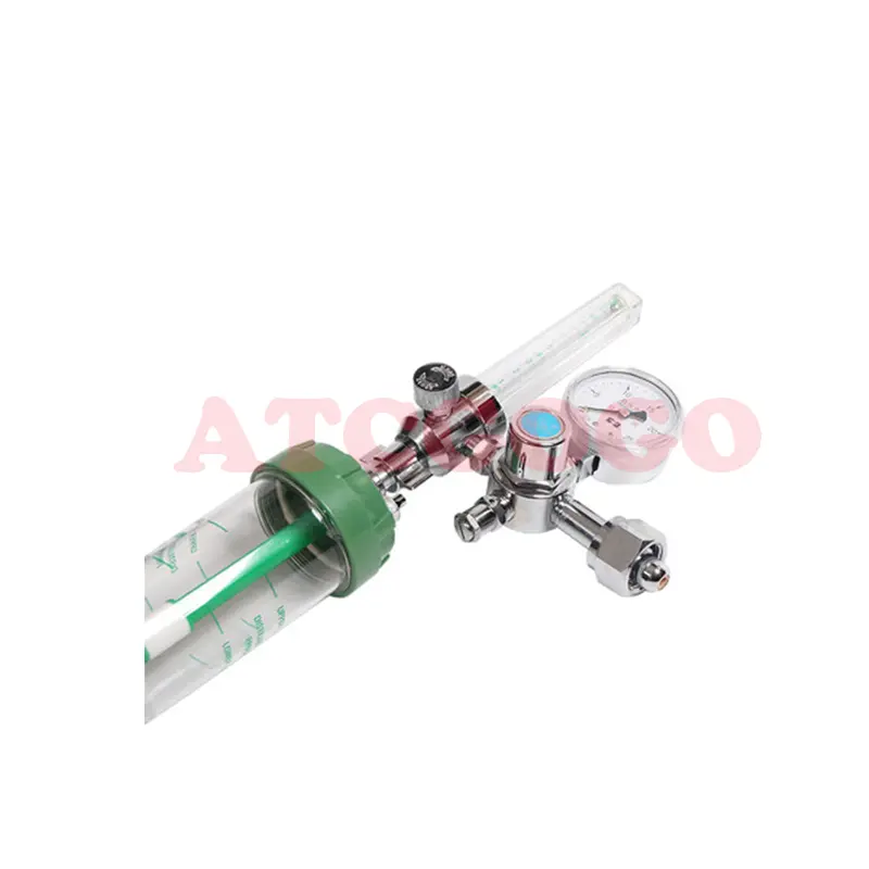 Medical oxygen pressure reducer pressure relief valve