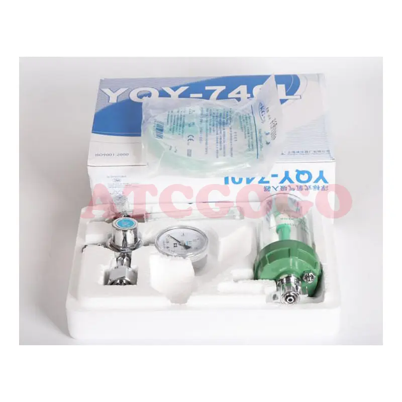 Medical oxygen pressure reducer pressure relief valve