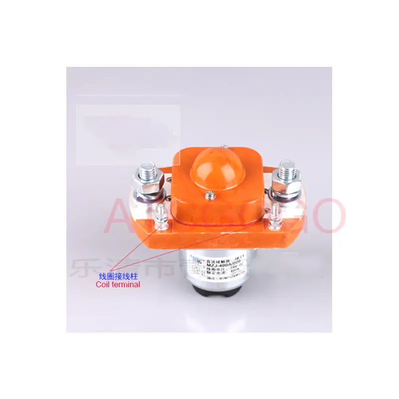DC contactor MZJ-400A ceramic machine electric tricycle high current low voltage 48V 24V 36V