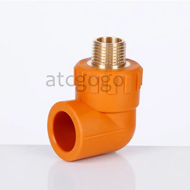 PPR pipe fittings male thread outer elbow