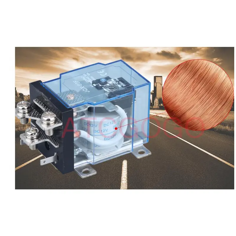 Silver contact JQX-60F60A high power relay high current 12V220V24V voltage regulator