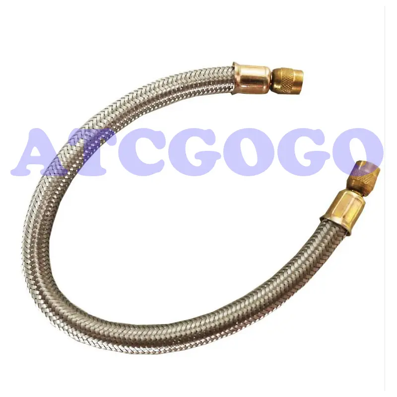 Pneumatic valve connector shock absorber male connector US mouth inflation screw brake exhaust valve pipe modification hexagonal