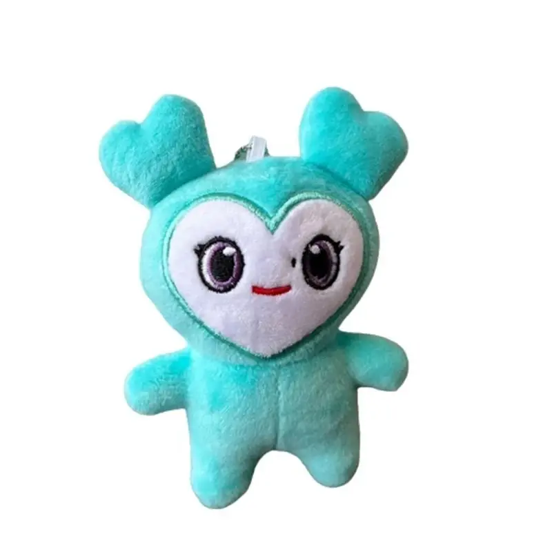 9PCS/lot Lovelys Plush Korean Super Star Plush Toy Cartoon Animal TWICE Momo Doll Keychain Pendant for Fans Girls Birthday Gifts