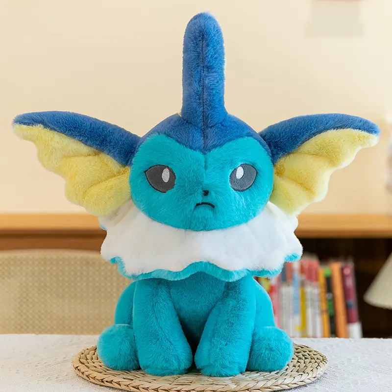 45/60/80cm Oversize Kawaii Pokemon Eevee Plush Toys Pokemon Eevee Dolls Anime Characters Plushie Cartoon Animal Pillow Kids Gift