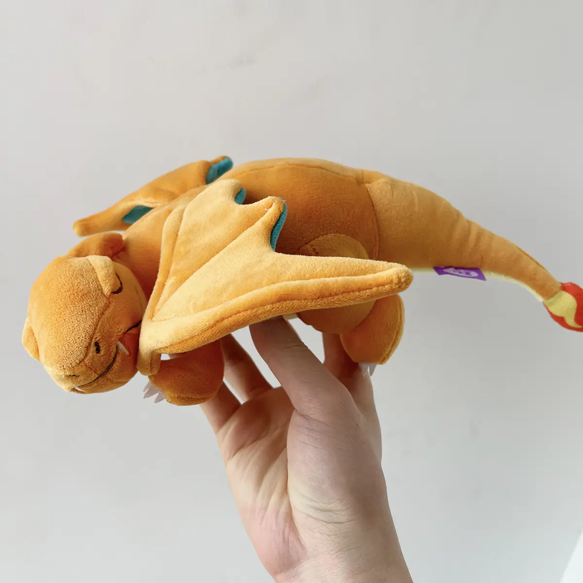 Newest Sleep Pokemon Charizard Plush Toy Anime Pokemon Charizard Y Stuffed Animal Doll for Kids Xmas Gifts