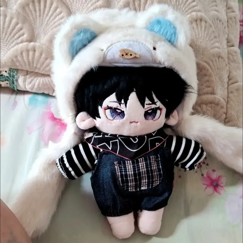 Genuine Genshin Impact Plush Toys 20cm Scaramouche Wanderer Plushie Dolls Figure Decor Soft Stuffed Dress Up Children Toys Gifts
