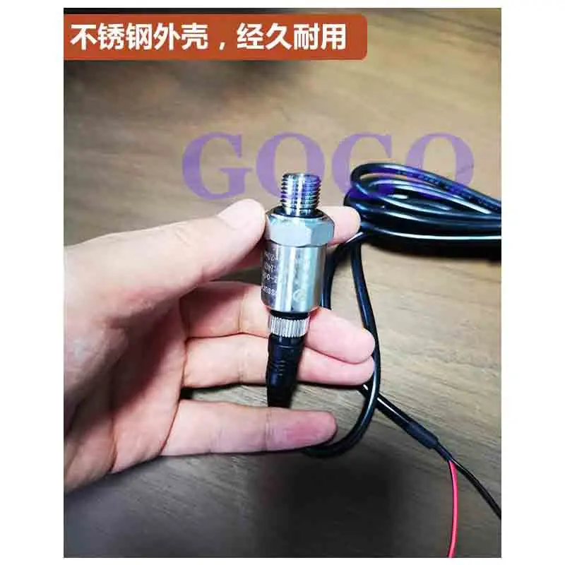 Pressure sensor, water pressure transducer probe, air compressor sensor