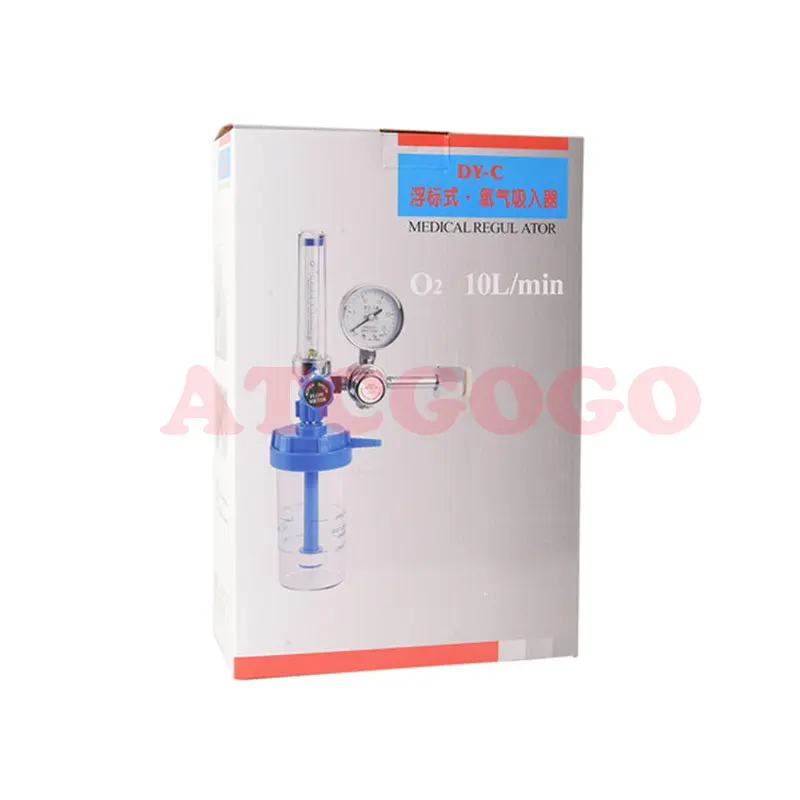 Oxygen inhaler household oxygen bottle flow meter oxygen suction buoy pressure gauge pressure relief valve with humidification b