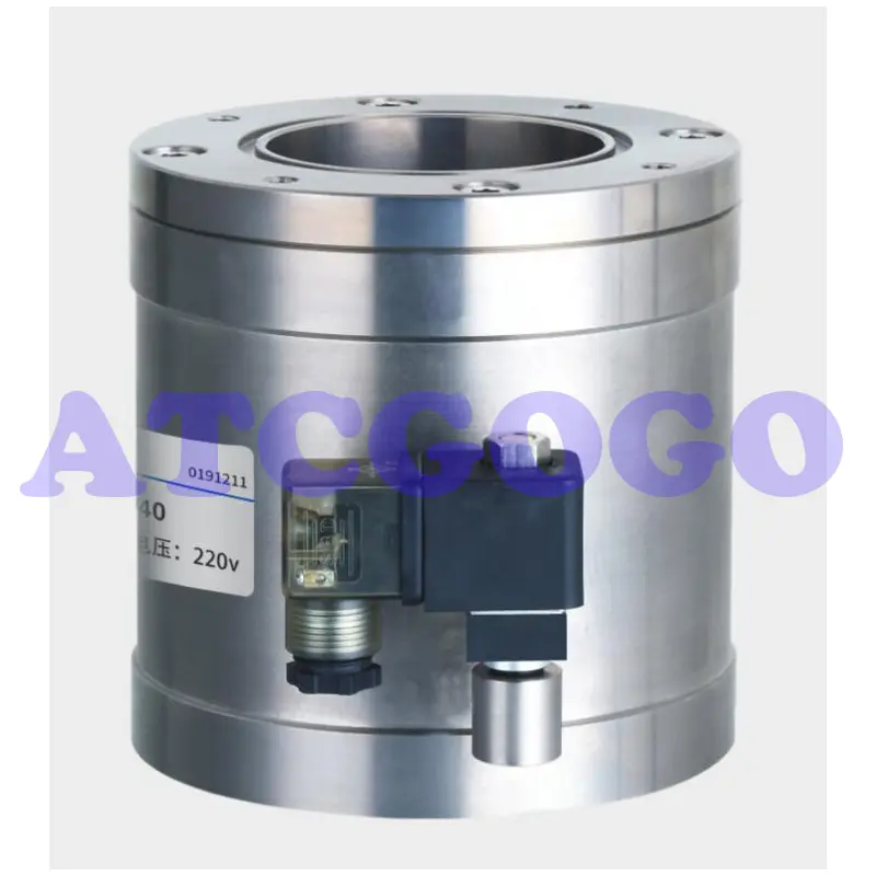 Electromagnetic vacuum belt inflatable differential pressure valve DYC-Q25-KF quick release flange vacuum valve
