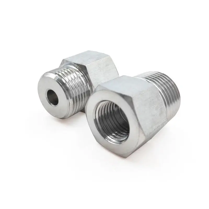 304 Outer and Outer Wire Joint Outer Wire Direct Instrument Pressure Gauge Conversion Diameter Variable M20*1.5 Variable 3/8 1/2