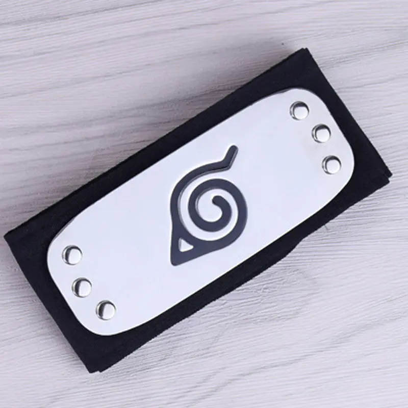 Anime Naruto Akatsuki Kakashi Itachi Uchiha Cosplay Headband Armband Toys Model Props Figure Gift