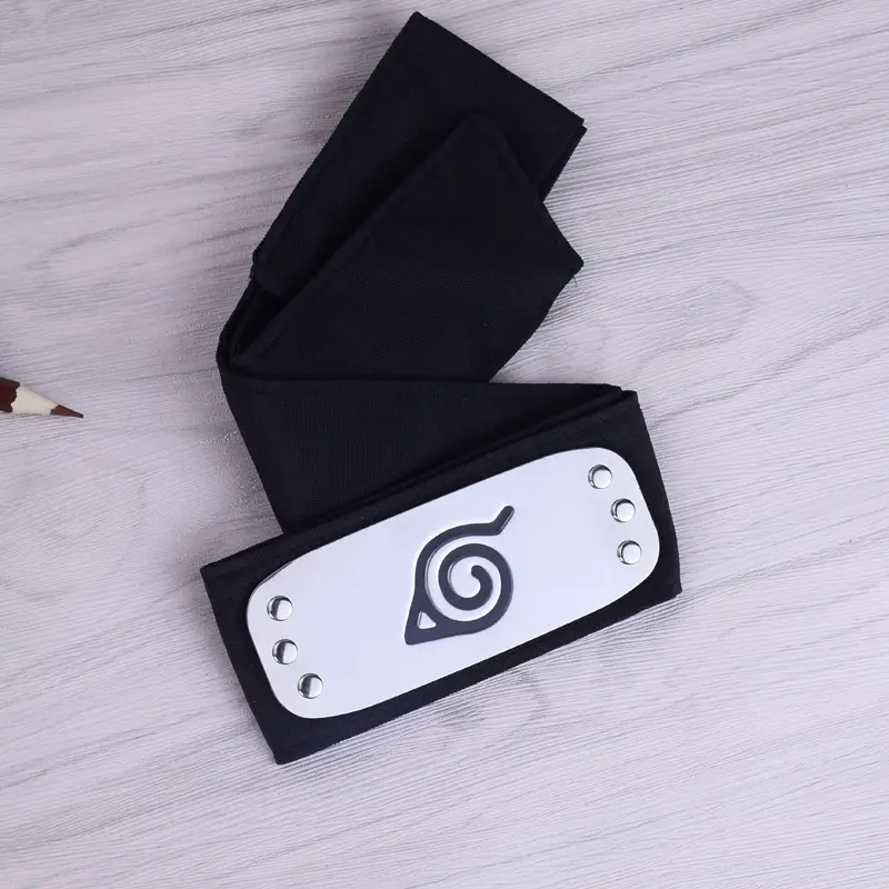 Anime Naruto Akatsuki Kakashi Itachi Uchiha Cosplay Headband Armband Toys Model Props Figure Gift