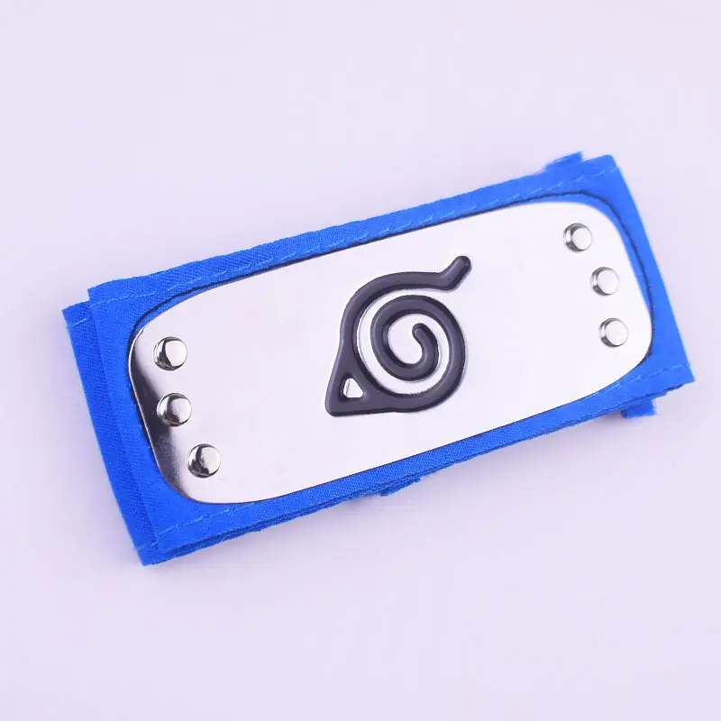 Anime Naruto Akatsuki Kakashi Itachi Uchiha Cosplay Headband Armband Toys Model Props Figure Gift