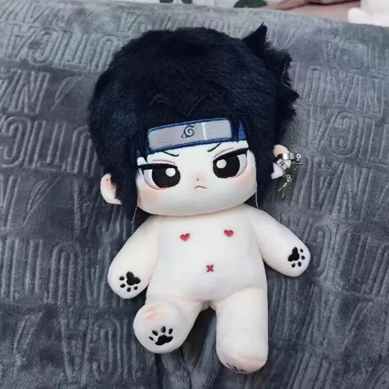 Anime Naruto Cute Doll Decorate 20cm Sasuke Hinata Dress Doll Girl Cartoon Toy Birthday Gifts
