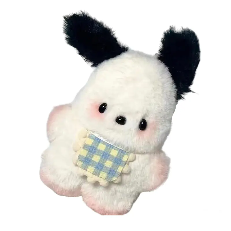 Kawaii Bib Apron Pachacco Cosas De 1 € Keychain Sanrio Pachacco Anime Keychains Toys Ornaments Brinquedos Infantil Holiday Gifts