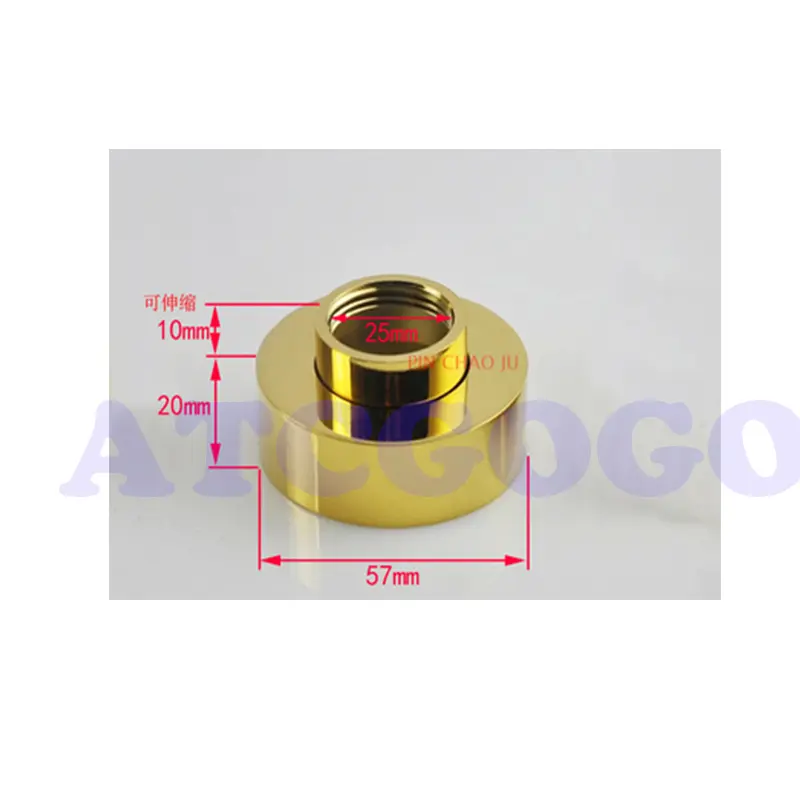 Decorative Cover Shower Accessories Bathroom Faucet Fixing Kit For Shower Mixer