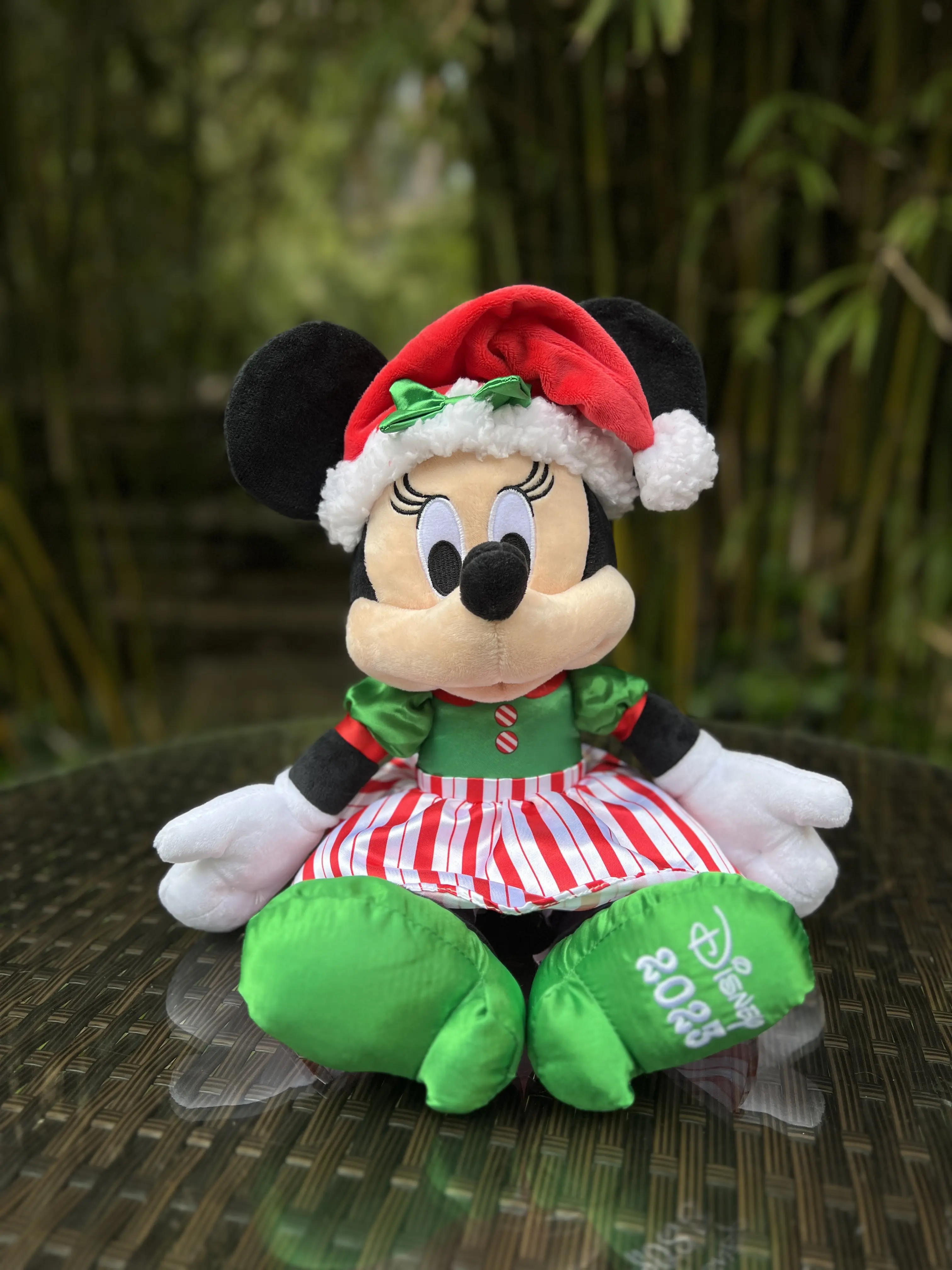 New Anime Limited Minnie Dolls Christmas Ornaments Disney Mickey Minnie Plush Dolls Toys Christmas Series Doll Ornaments Gift
