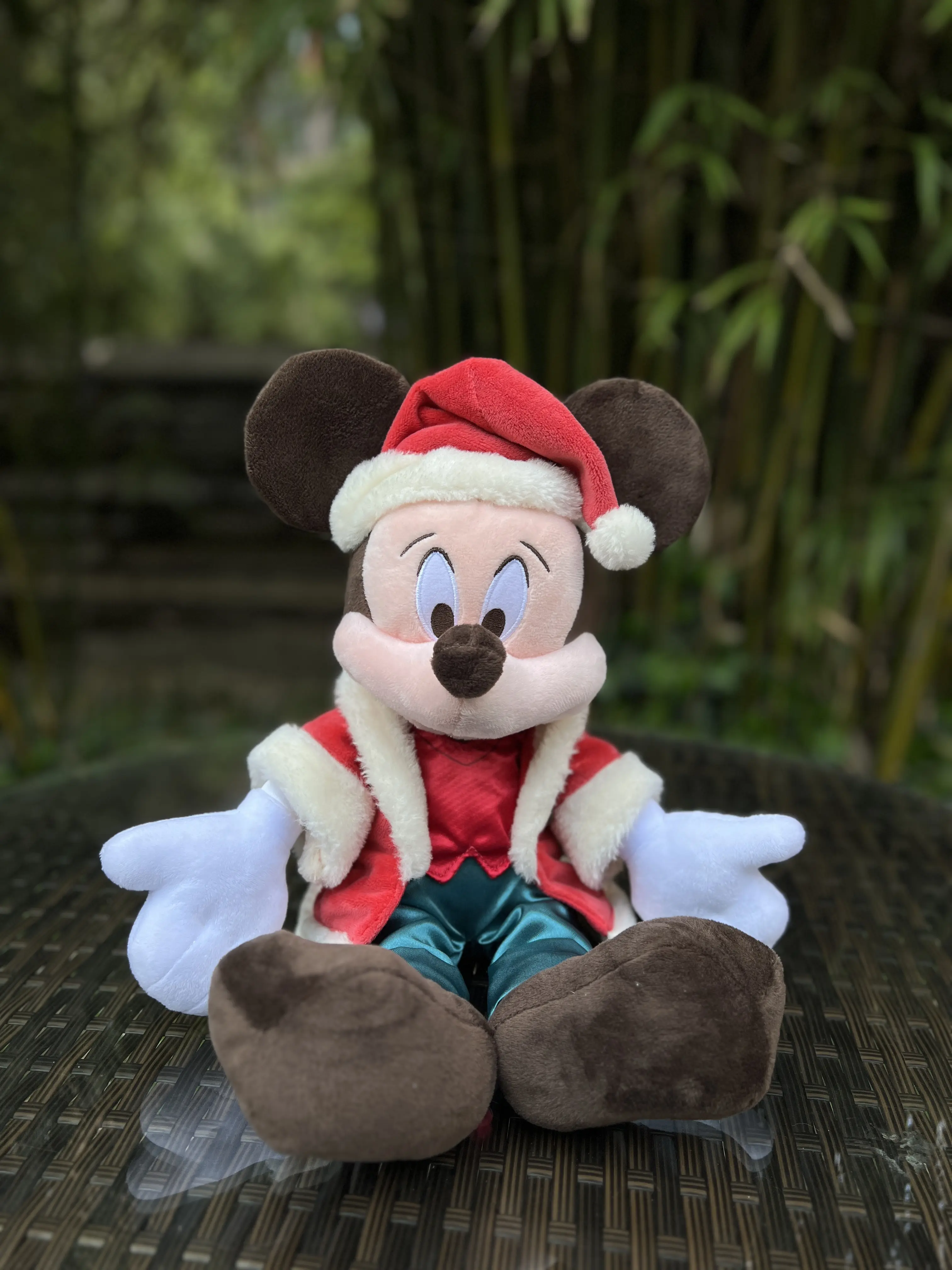 New Anime Limited Minnie Dolls Christmas Ornaments Disney Mickey Minnie Plush Dolls Toys Christmas Series Doll Ornaments Gift