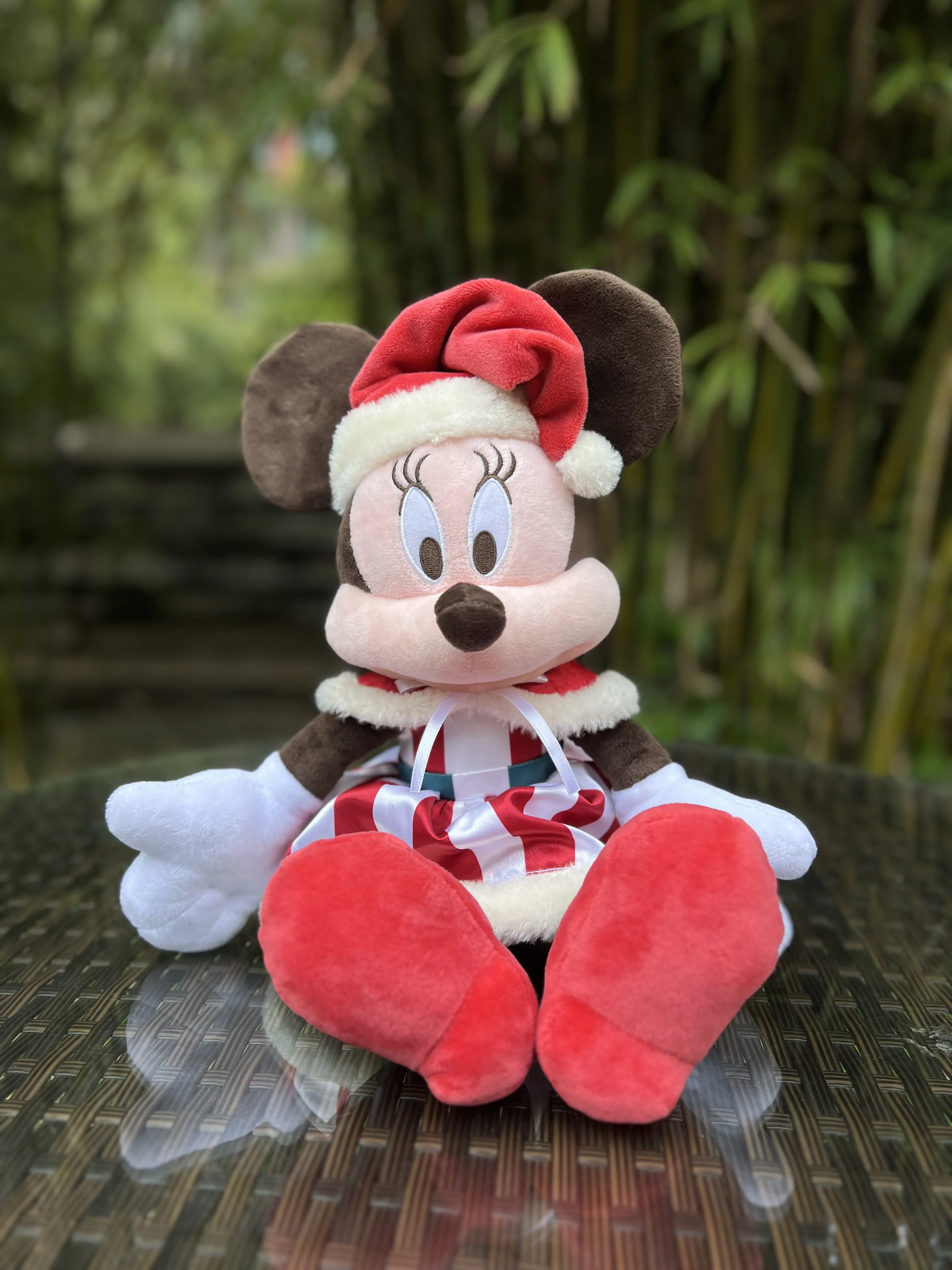 New Anime Limited Minnie Dolls Christmas Ornaments Disney Mickey Minnie Plush Dolls Toys Christmas Series Doll Ornaments Gift