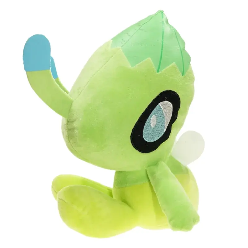 10-30cm Pokemon Celebi Plush Toys Kawaii Anime Green Elf Plush Doll Soft Stuffed Cartoon Cute Pillow Birthday Gift For Boys Girl