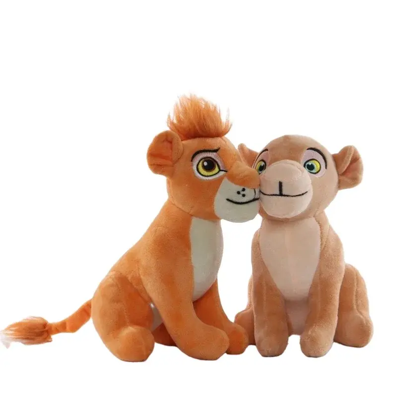 Disney The Lion King Lovely Lion Doll Toy Plush Kawaii Simba Nala 23cm Birthday Present Boys Gift Childern Girls Decor Gift