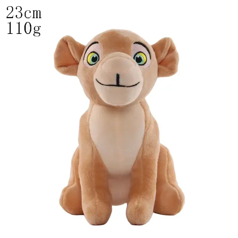 Disney The Lion King Lovely Lion Doll Toy Plush Kawaii Simba Nala 23cm Birthday Present Boys Gift Childern Girls Decor Gift