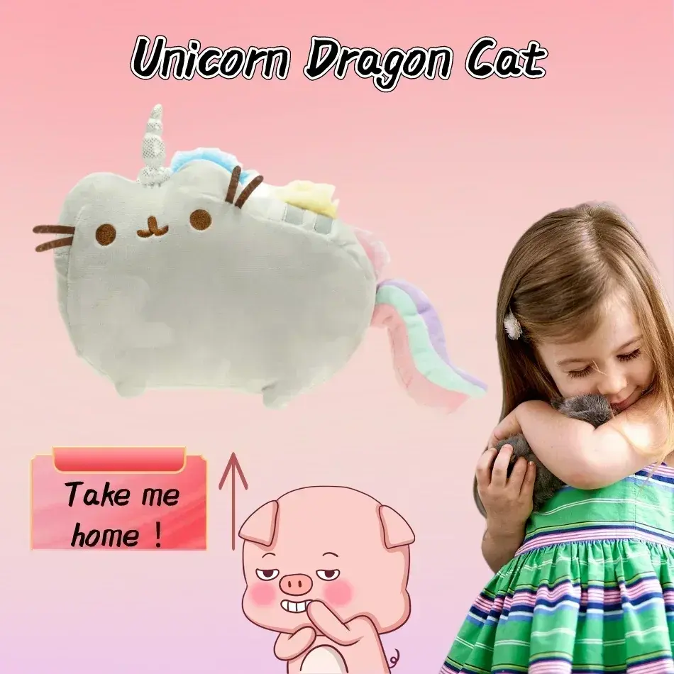 15CM Plush Toy Donut Unicorn Kawaii Angel Cat Cartoon Plush Fill Animal Doll Potato Chip Ice Cream Pizza Cat Gifts for Children