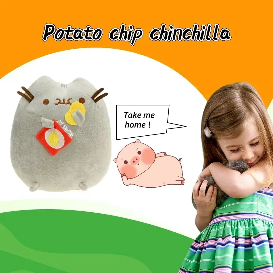 15CM Plush Toy Donut Unicorn Kawaii Angel Cat Cartoon Plush Fill Animal Doll Potato Chip Ice Cream Pizza Cat Gifts for Children