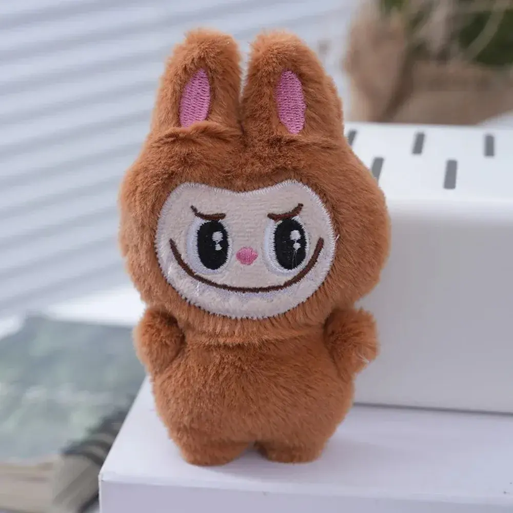 2025 new cloth aerobic macaroon plush toy key pendant gift laboratory gift plush toy
