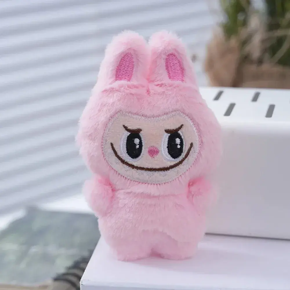2025 new cloth aerobic macaroon plush toy key pendant gift laboratory gift plush toy