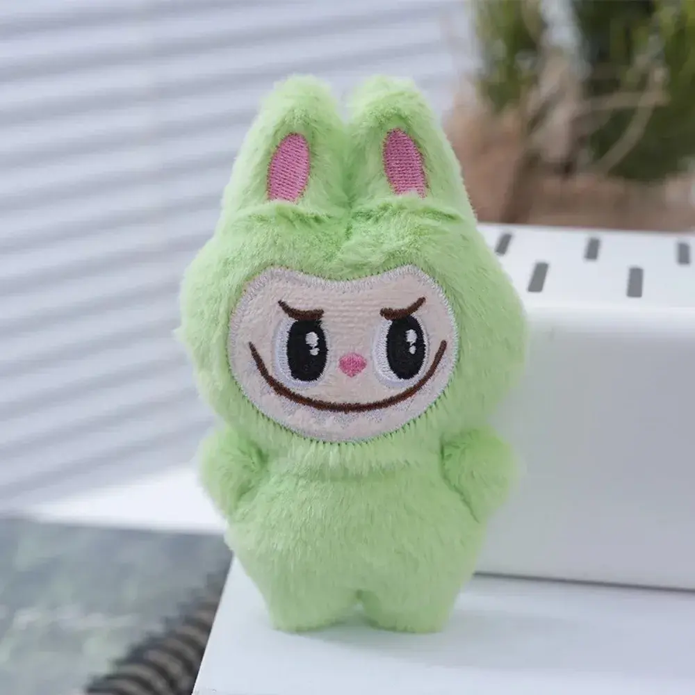 2025 new cloth aerobic macaroon plush toy key pendant gift laboratory gift plush toy