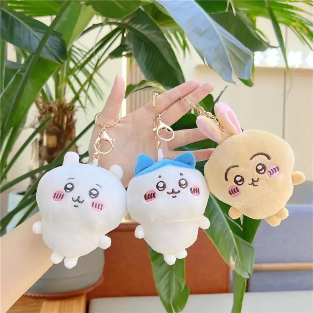 Kawaii Chiikawa Hachiware Plush Doll Toy Cartoon Usagi Student Schoolbag Decoration Accessories Girls Holiday Gifts