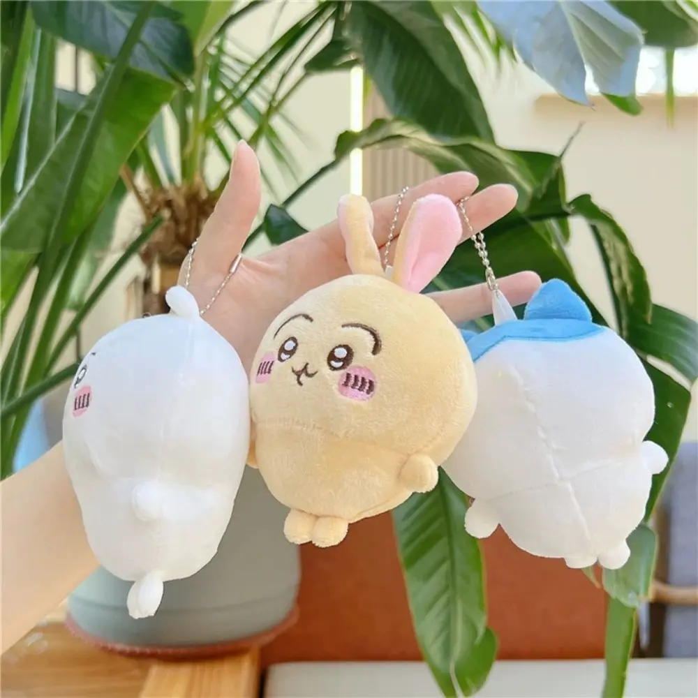 Kawaii Chiikawa Hachiware Plush Doll Toy Cartoon Usagi Student Schoolbag Decoration Accessories Girls Holiday Gifts