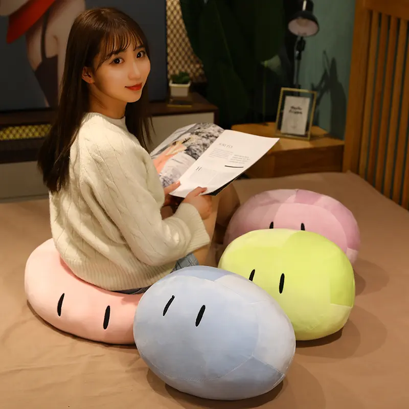 Cartoon Kawaii 18-55cm Plush Toys Soft Ball Plush Stuffed Dolls Cushion Soft Home Decor Cosplay for Kids Girls Birthday Gifts