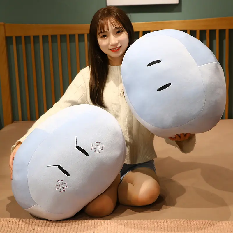 Cartoon Kawaii 18-55cm Plush Toys Soft Ball Plush Stuffed Dolls Cushion Soft Home Decor Cosplay for Kids Girls Birthday Gifts