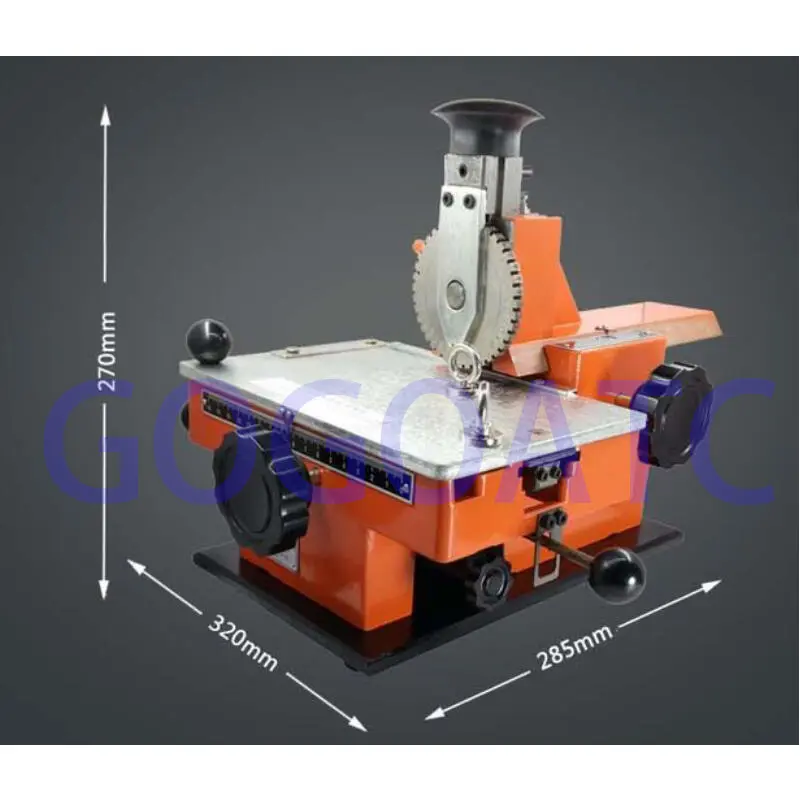 Manual Steel Embossing Machine Metal Aluminum Alloy Name Plate Dog Tag ID Card Stamping Label Engrave tool 1 Gear