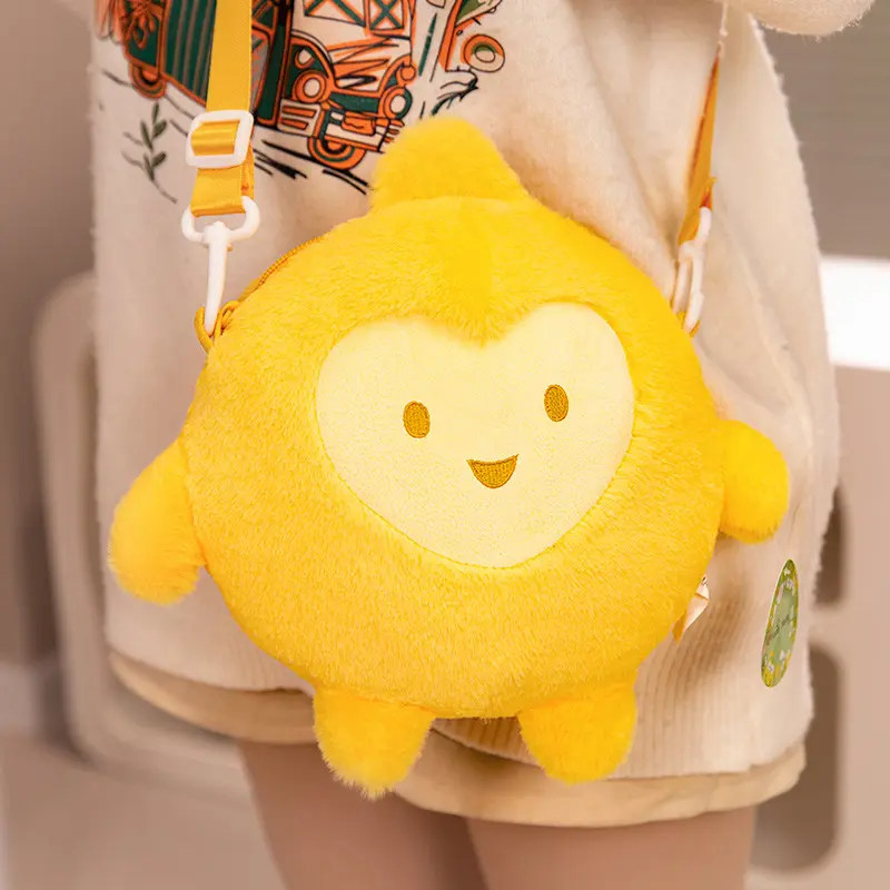 Wish Plush Dolls Cute Anime Movie Peripheral Plush Toys Wishing Star Dolls Bag Bedroom Decorations Children's Birthday Gifts