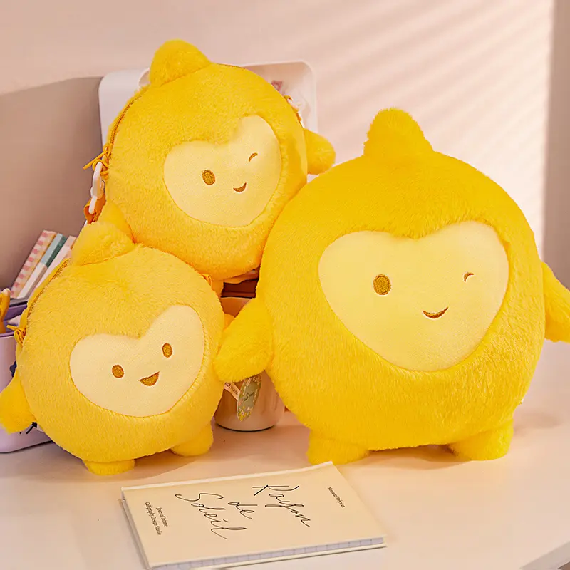 Wish Plush Dolls Cute Anime Movie Peripheral Plush Toys Wishing Star Dolls Bag Bedroom Decorations Children's Birthday Gifts